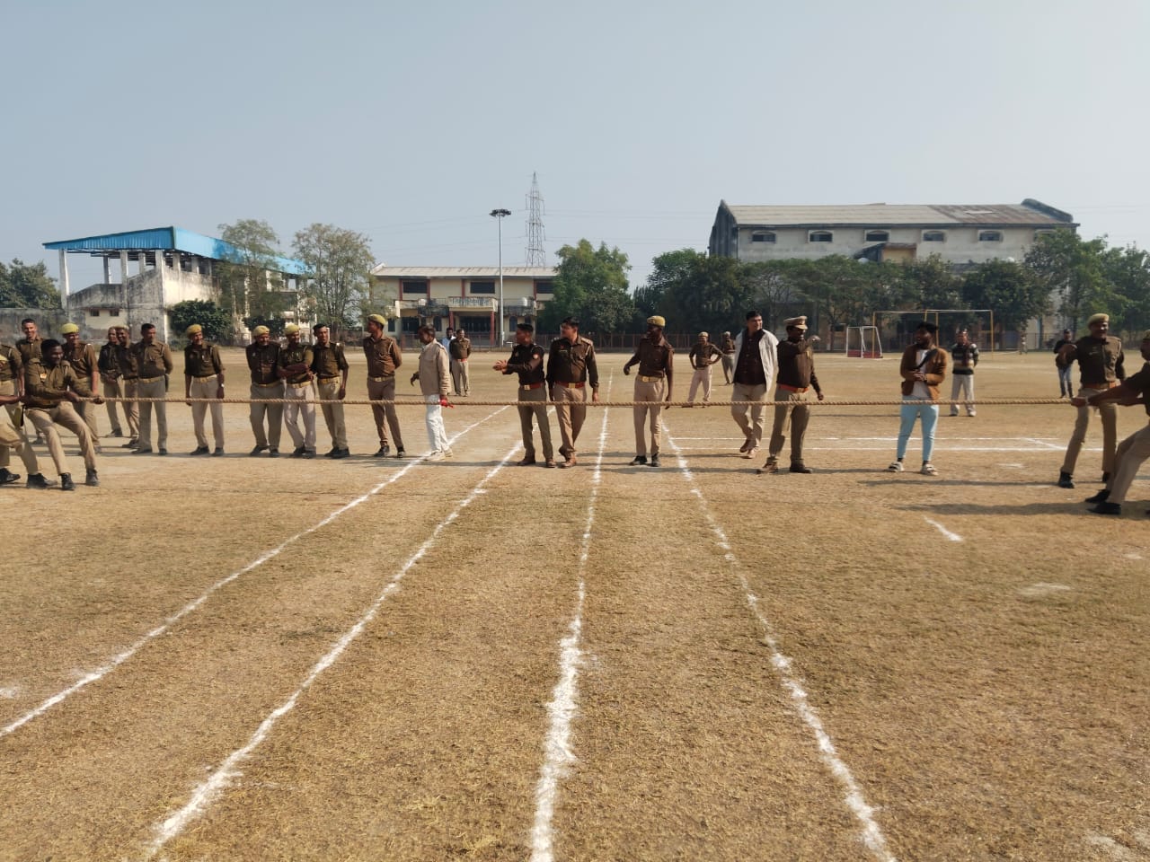 धूमधाम से मनाया गया 77वां पीआरडी स्थापना दिवस, सदर तहसील की टोली परेड में प्रथम